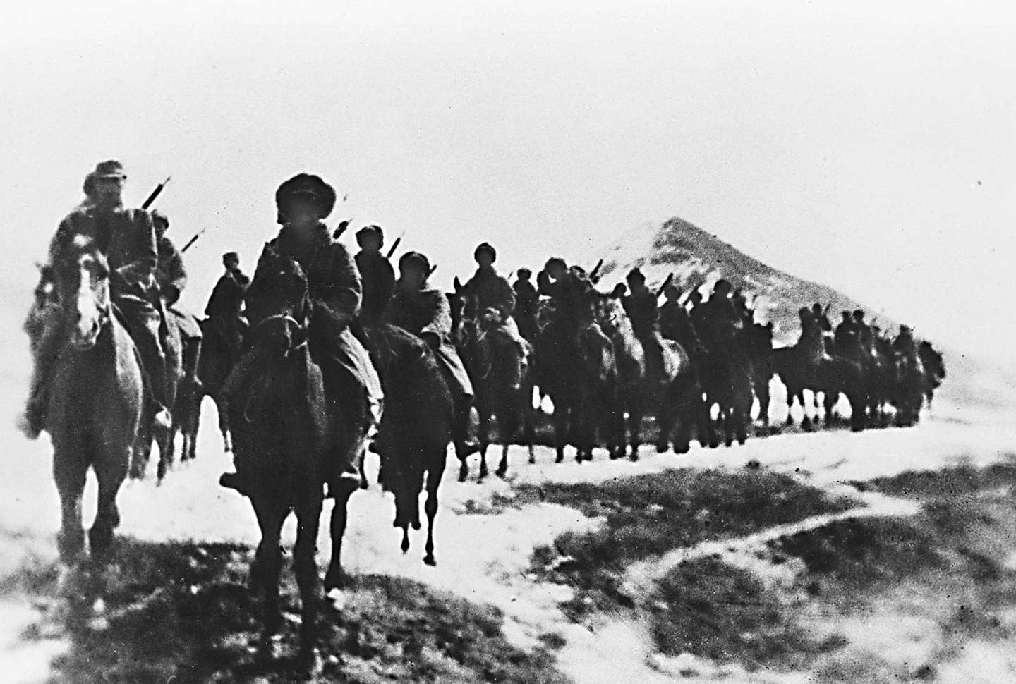 東北抗日聯(lián)軍騎兵部隊。